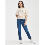 Vintage skinny džínsy s vysokým vzostupom