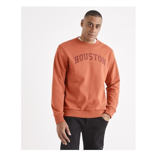 Beprice mikina s kapucňou Houston nápis