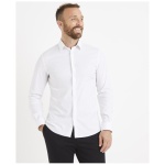 Celio Košeľa Masantal slim fit Cream