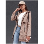 Dámska bunda parka GLAMJACKET light beige