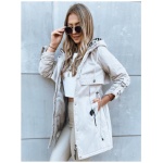 Dámska bunda parka STARK STYLE svetlo béžová