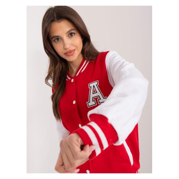 Dámska bunda typu bomber so strihom KOTA červená