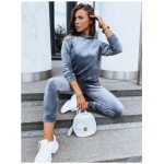 Dámska velúrová luxusná súprava SO COMFY graphite