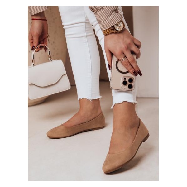 Dámske baleríny MINIMALL v khaki farbe