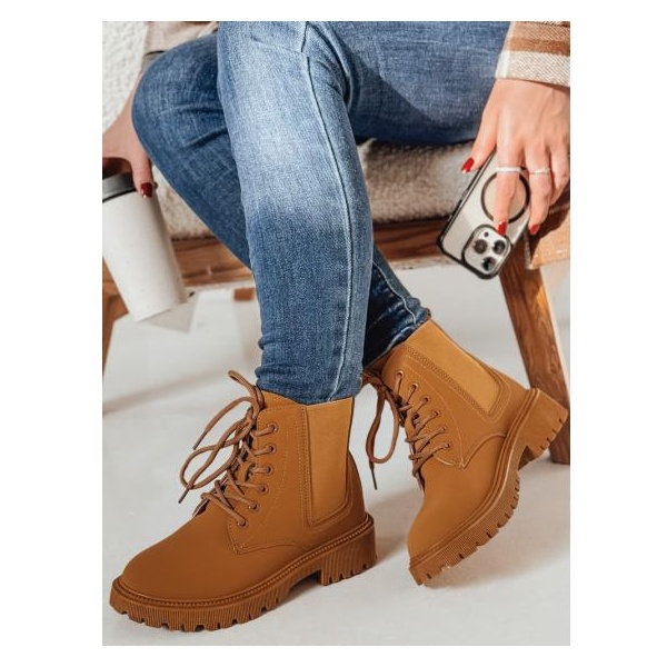 Dámske čižmy GRIPWAY camel