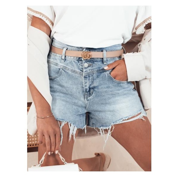 Dámske džínsové šortky HOTSHORT modré