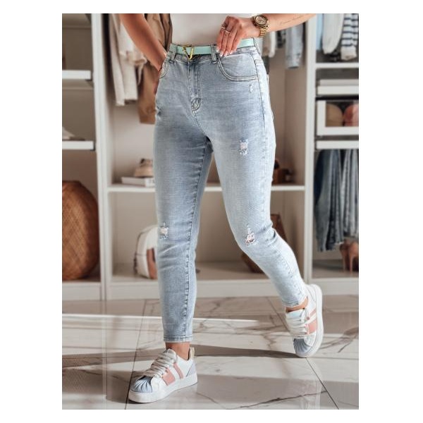 Dámske džínsy slim fit STEFANIA modré