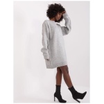 Dámske oversize šaty RUE PARIS sivé
