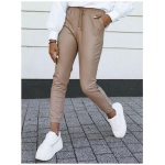 Dámske voskované nohavice BRIAL beige