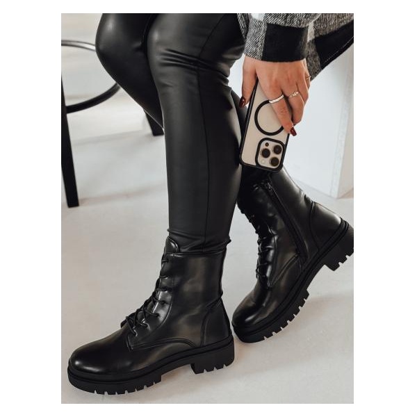 Dámske vrecovité čižmy STYLOBOSS čierne