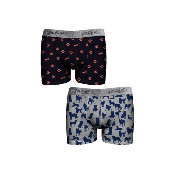 Pánske boxerky JOHN FRANK JF2BEF29 2PACK