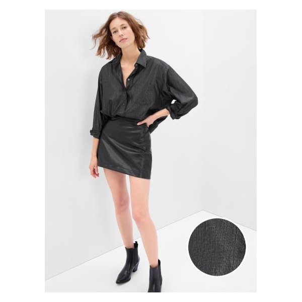 Pruhovaná oversized košeľa