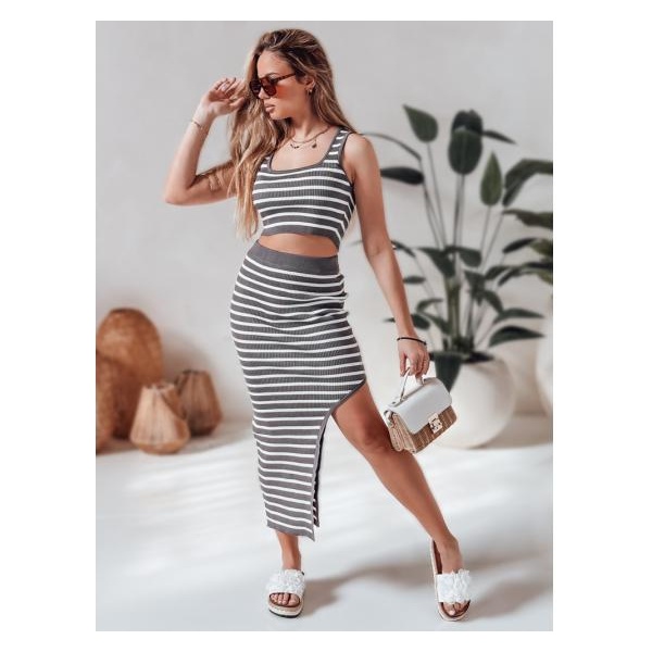 Dámska súprava SUMMERS one size sivá