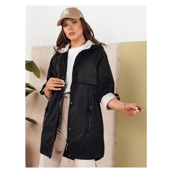 Dámska bunda parka MEROY čierna
