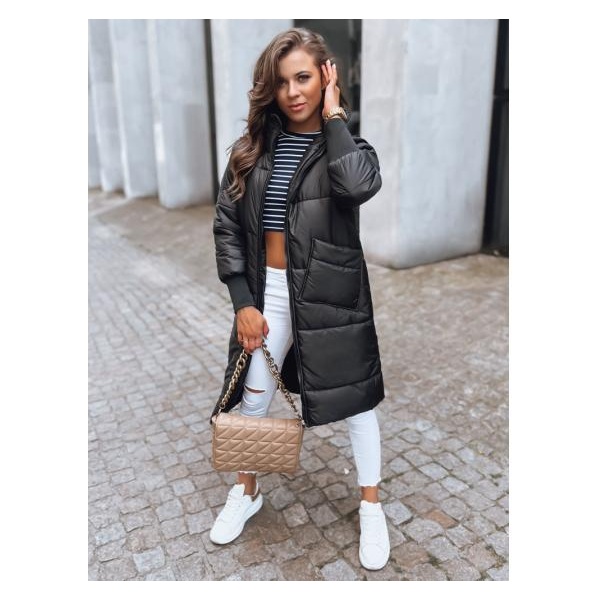 Dámska oversize bunda NADIA čierna