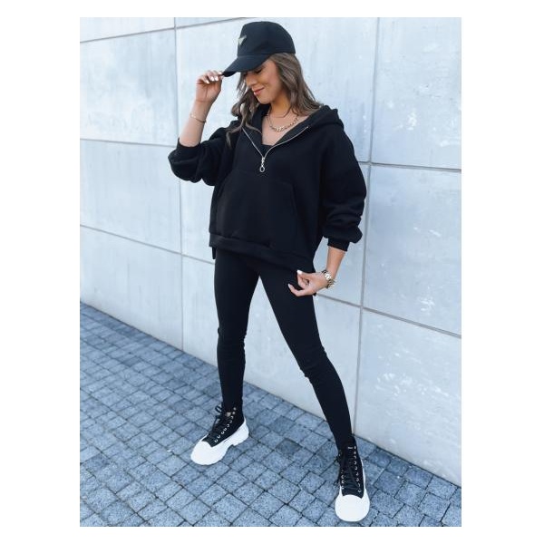Dámska tepláková súprava 3 v 1 čierna BRAND YOUR STYLE