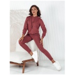 Dámska tepláková súprava MIGEL burgundy