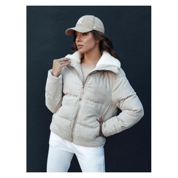 Dámska zimná bunda TRENDYGLAM béžová