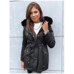 Dámska zimná bunda parka GODDESS čierna