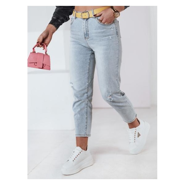 Dámske džínsové nohavice mom fit JEANMOMENT