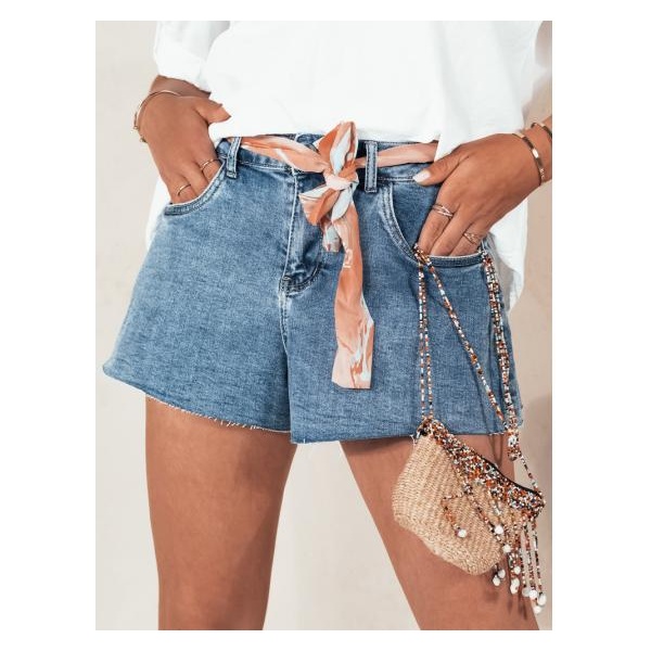 Dámske džínsové šortky DENIMFLAIR modré