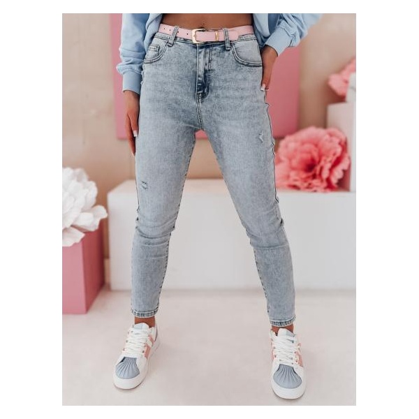 Dámske nohavice slim fit džínsové SKINNEX modré