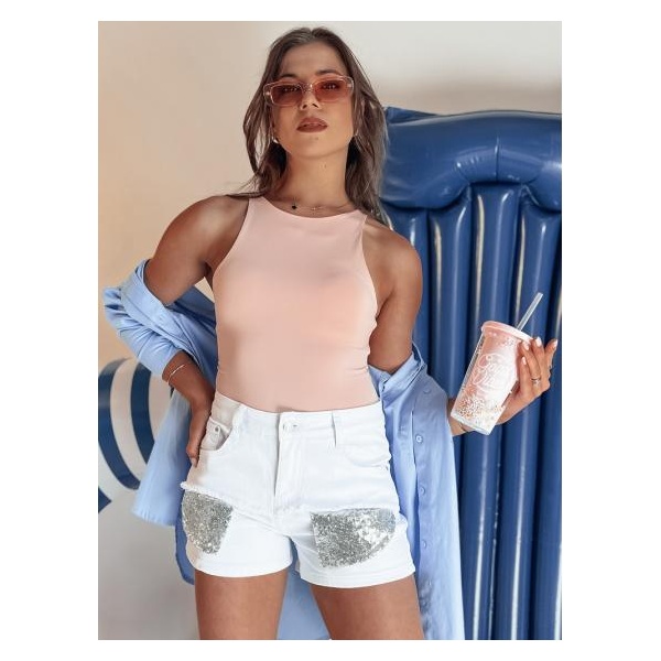 Dámske šortky SHINEWEAR biele
