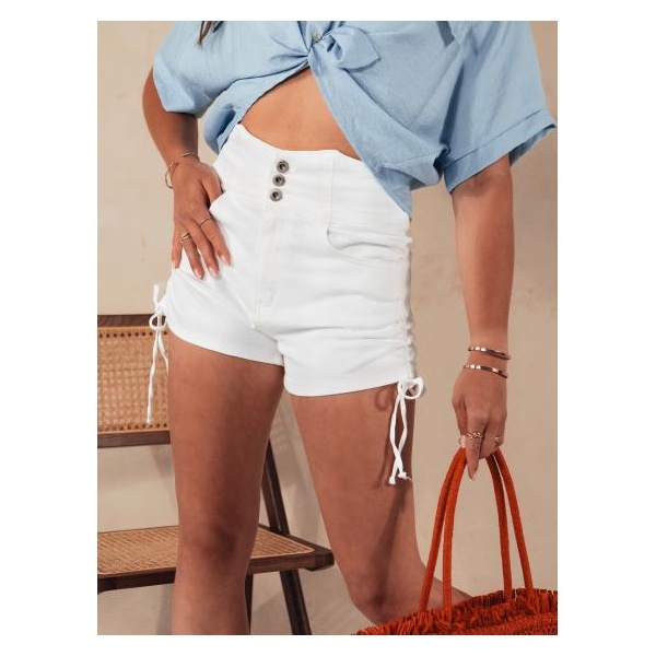 Dámske šortky STYLE SHORTS biele