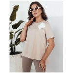 Dámske tričko BINDA beige