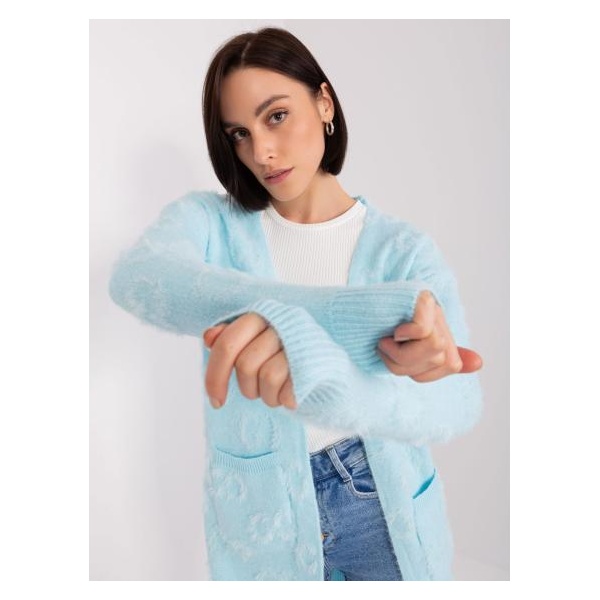 Dámsky sveter LEIDA svetlomodrý