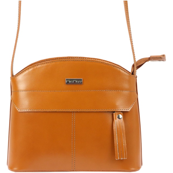 Kožená crossbody kabelka