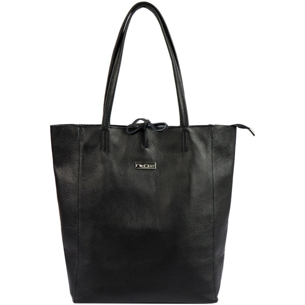Kožená shopper kabelka