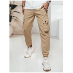 Pánske cargo nohavice khaki