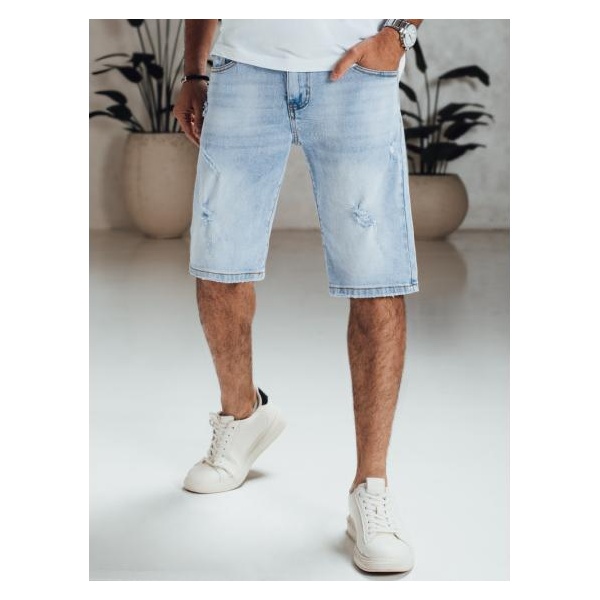 Pánske džínsové šortky modré