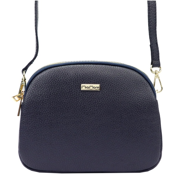 Praktická crossbody kabelka z pravej kože