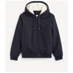 Fuhoodie sherpa bunda s kapucňou