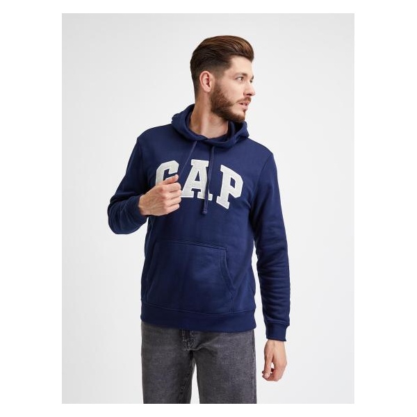 Mikina s logom GAP a kapucňou