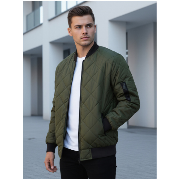 Zelená bomber bunda (tx2216)