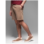 Basic hnedé pánske kraťasy V2 SRWS-0122 - XXL
