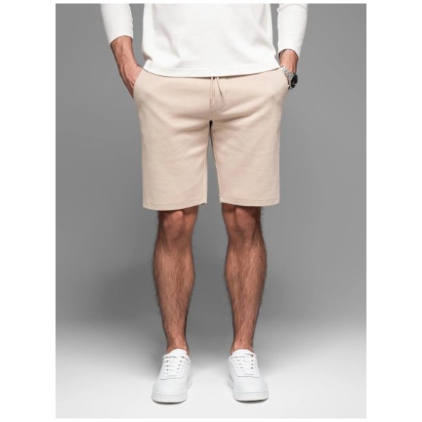 Béžové chinos kraťasy  V2 SRCS-0168 - S