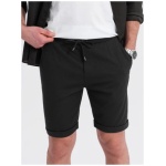 Čierne chinos kraťasy V2 SRCS-0170 - M