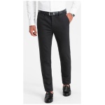 Čierne chinos nohavice s jemnou textúrou V5 PACP-0188 - XXL