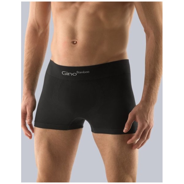 Čierne pohodlné boxerky Bamboo Pure Line - S/M