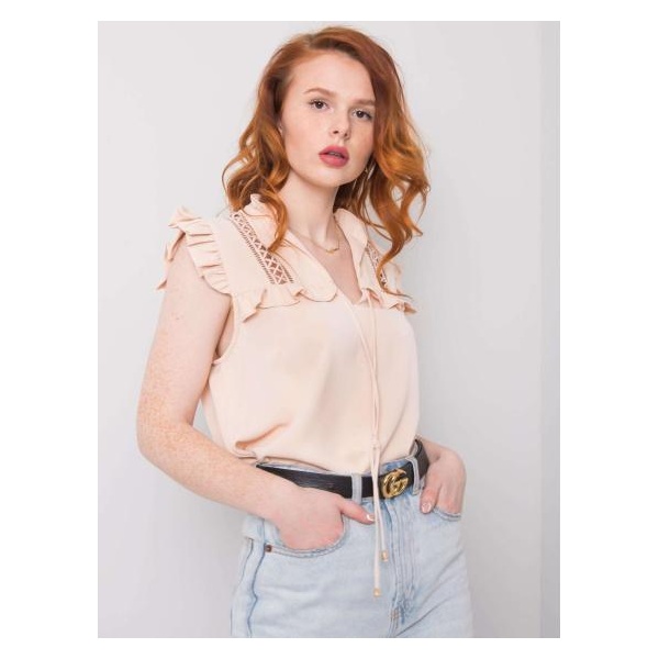 Dámska blúzka Eira OCH BELLA light beige