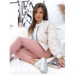 Dámska bunda BOMBER béžová