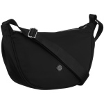 Dámska čierna crossbody kabelka z polyesteru