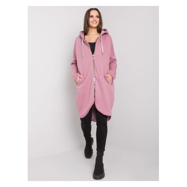 Dámska dlhá mikina TABBY pink