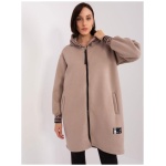 Dámska mikina AYSA tmavobéžová