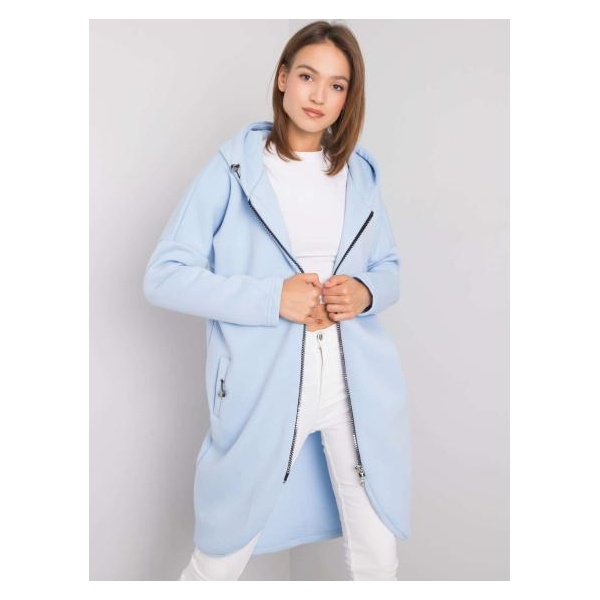 Dámska mikina Tina RUE PARIS light blue