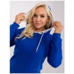 Dámska plus size blúzka PEUF kobaltová